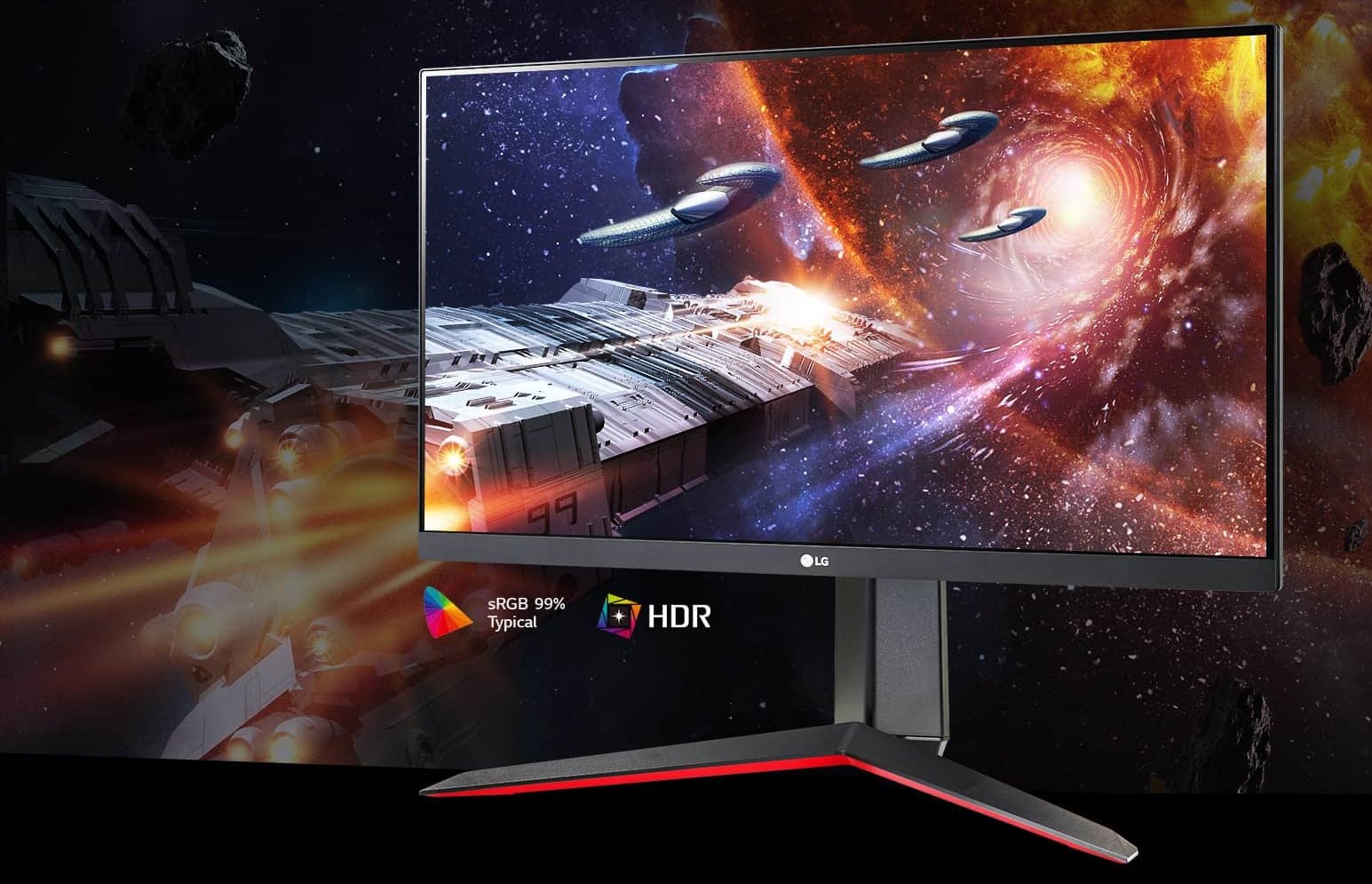 lg 24GN650-B monitor hdr